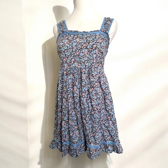 American eagle ditsy floral mini sundress cottagecore S - Picture 1 of 6
